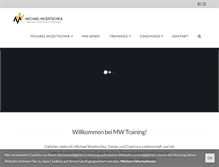 Tablet Screenshot of mw-training.at